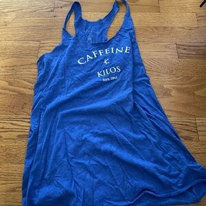 Royal blue C&K tank top